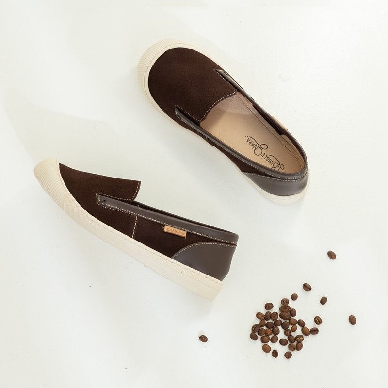 3M防泼水-澎澎包子懒人鞋-深焙防水 - 雨鞋/雨靴 - 防水材质 咖啡色