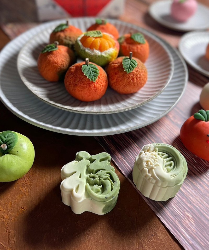 【龙年限量】龙吉祥礼盒─二入 - 肥皂/手工皂 - 棉．麻 