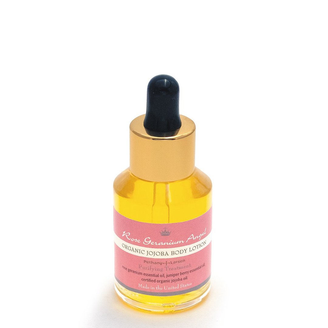 玫瑰天竺葵净化系 植物精华脸部乳液蜡30ml -Pethany+Larsen - 精华液/安瓶 - 精油 粉红色