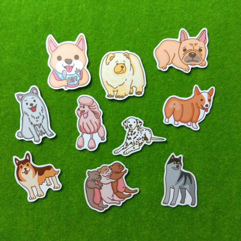 汪星人的日常 / 贴纸包 - 贴纸 - 纸 