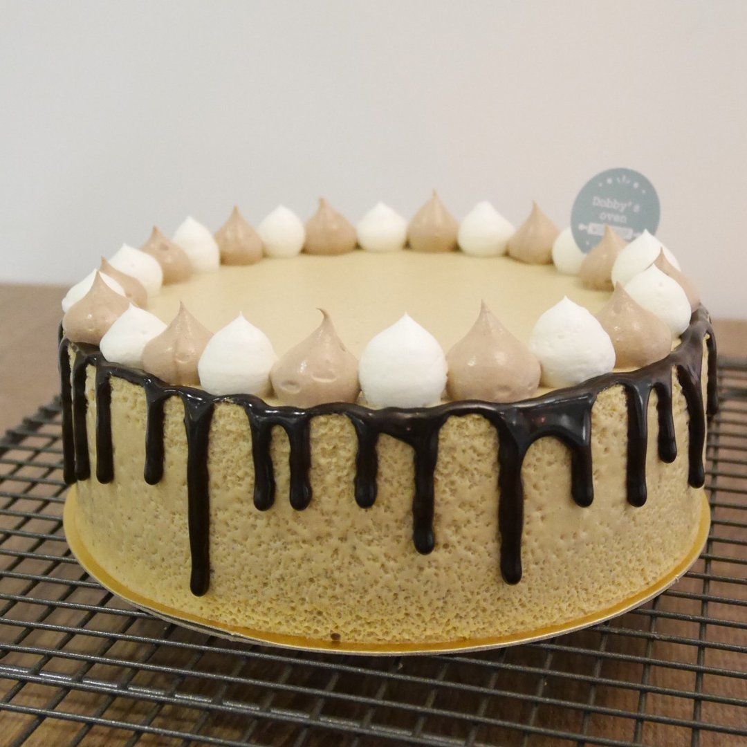 【Dobby手工甜品】伯爵安东尼 / 6寸 - 咸派/甜派 - 新鲜食材 卡其色