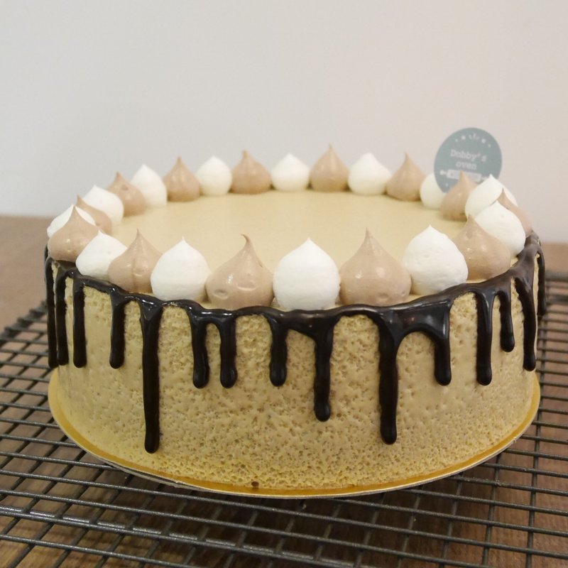 【Dobby手工甜品】伯爵安东尼 / 6寸 - 咸派/甜派 - 新鲜食材 卡其色