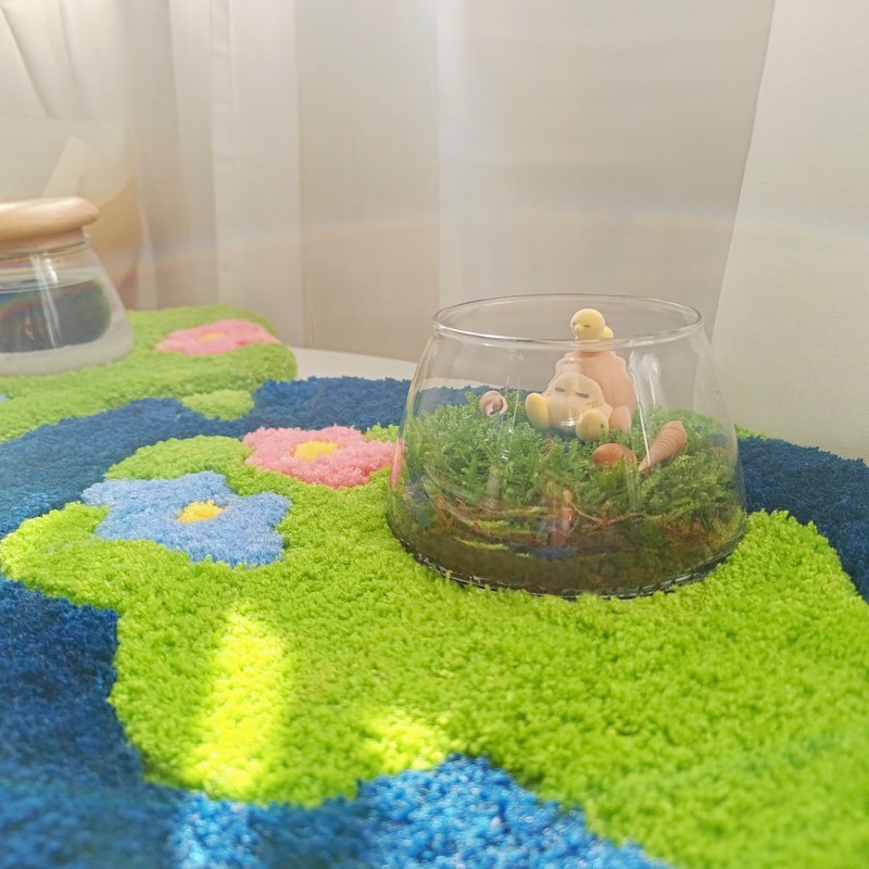 我的小天地 - 苔藓与毯毯的组合 - 植栽/盆栽 - 植物．花 绿色