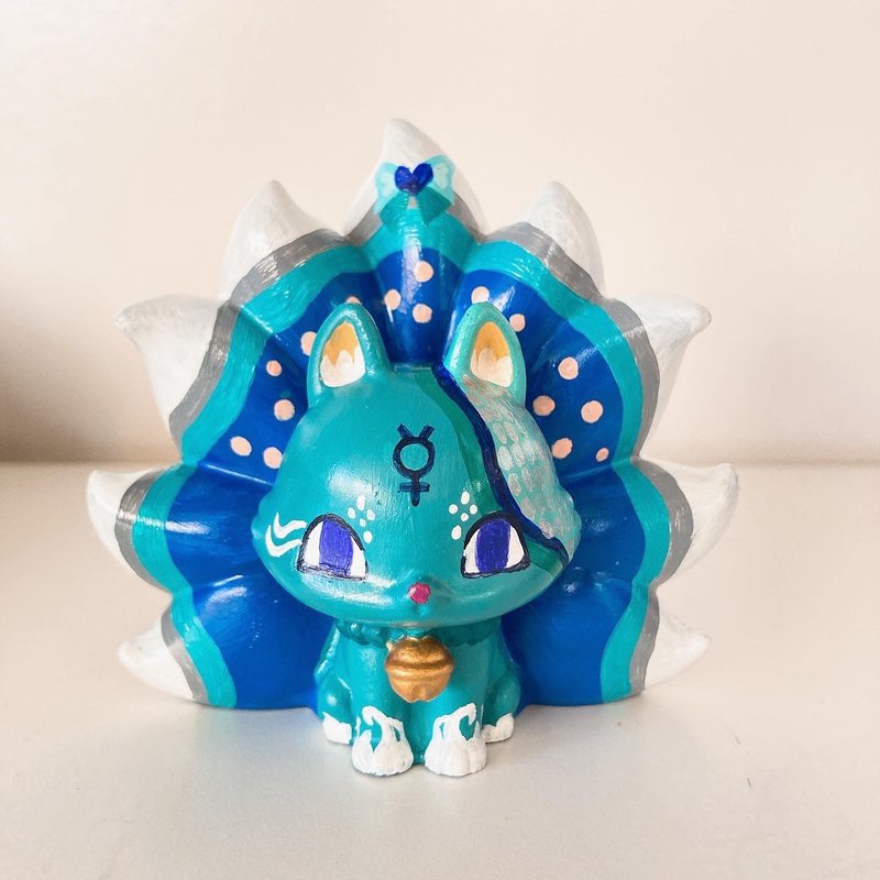 【美战九尾狐】水星仙子狐 - 摆饰 - 其他材质 