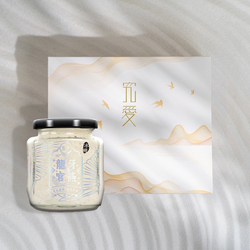 龙牙头期官燕即食燕窝精致礼盒 |头期燕 脆口燕丝 送礼定制化卡片 - 健康/养生 - 新鲜食材 白色