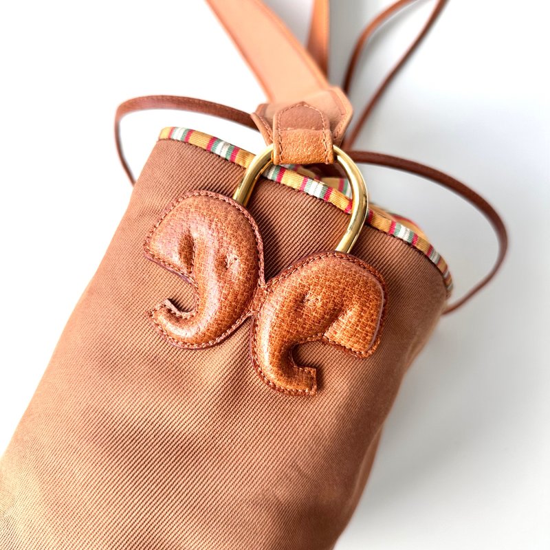 HOUSE OF FLORENCEE拼接单肩大水桶C91 - 侧背包/斜挎包 - 其他材质 