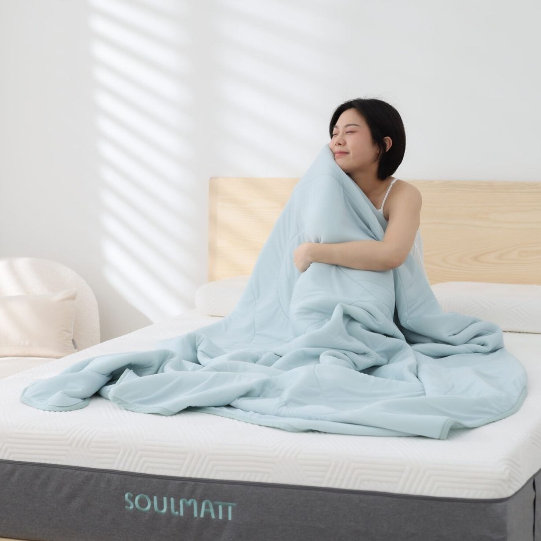 SOULMATT 水感冷凝薄被 / Airwash 凉洗绵极致透气 / 夏日凉感舒眠 - 寝具 - 其他材质 