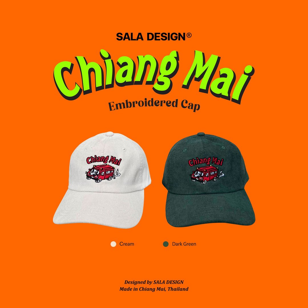Embroidered Cap - FREE SHIPPING - 帽子 - 棉 多色