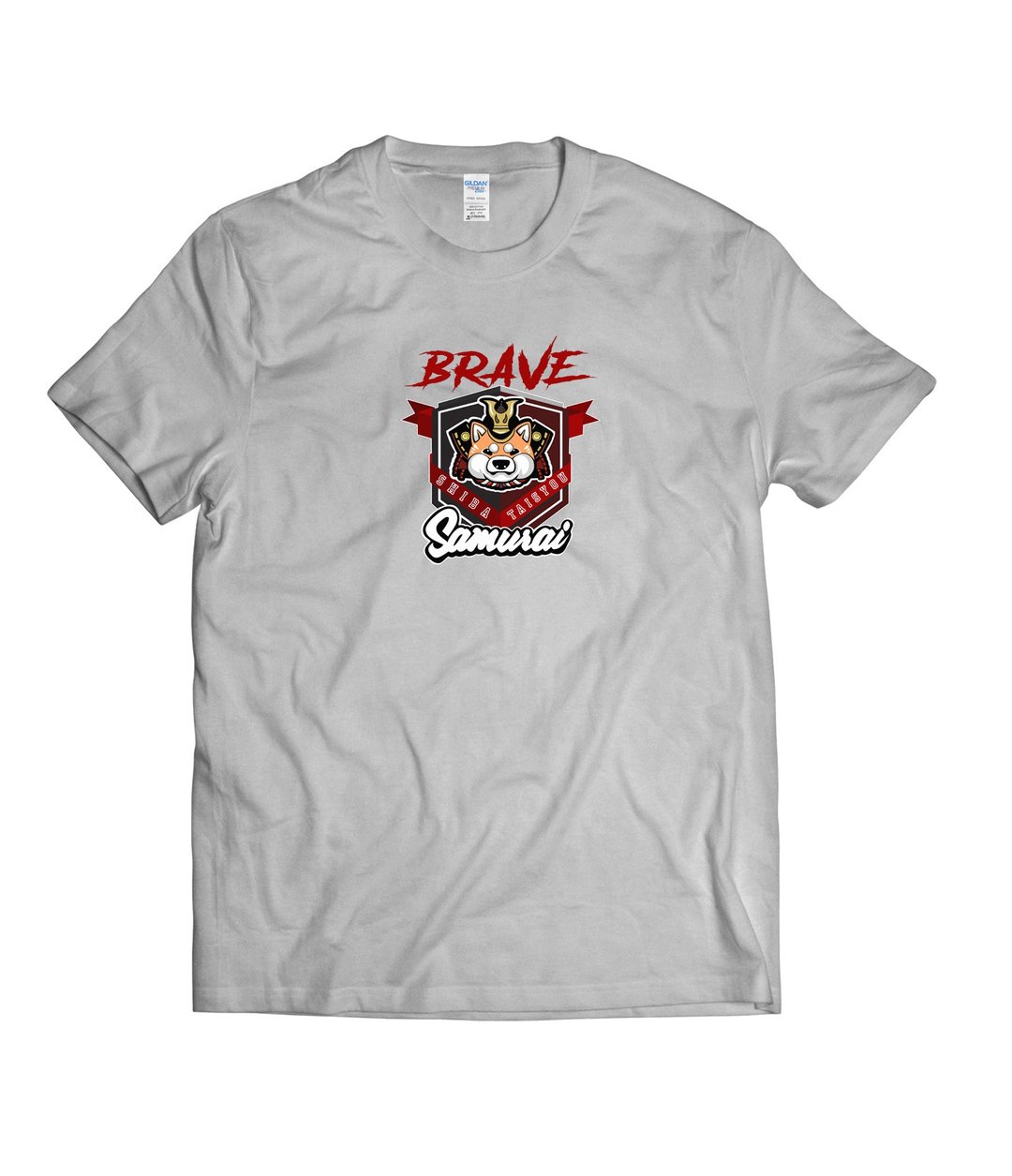 柴武士-T-shirt 白/黑/灰/藏青 - 男装上衣/T 恤 - 棉．麻 多色