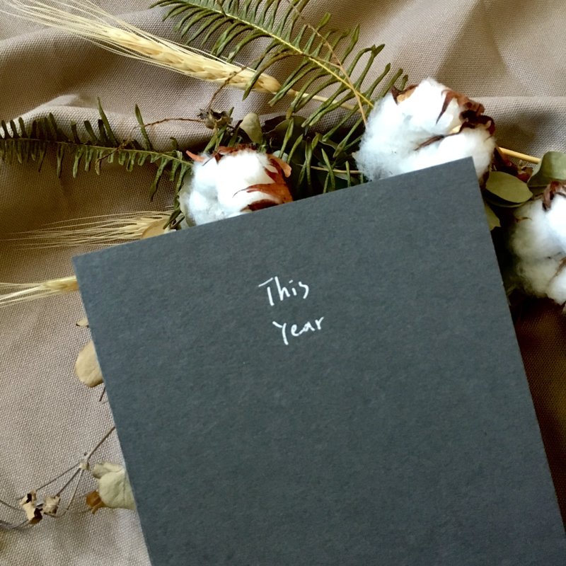 This year 2018手帐/年历本 - 笔记本/手帐 - 纸 白色