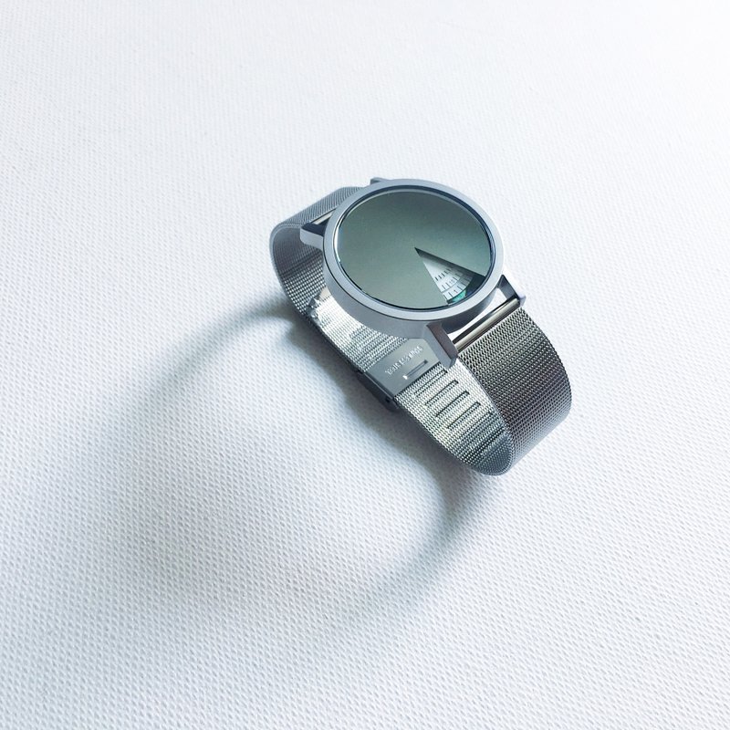 POINT IN TIME【探索 Exploration 】 极简 金属 40mm Watch 手表 - 对表/情侣表 - 其他金属 银色