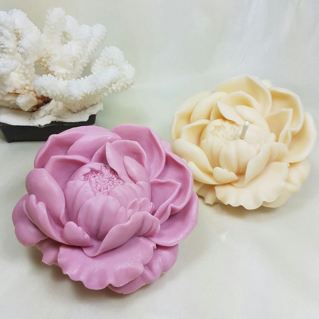 牡丹盛开 香氛手工皂 - 肥皂/手工皂 - 其他材质 粉红色