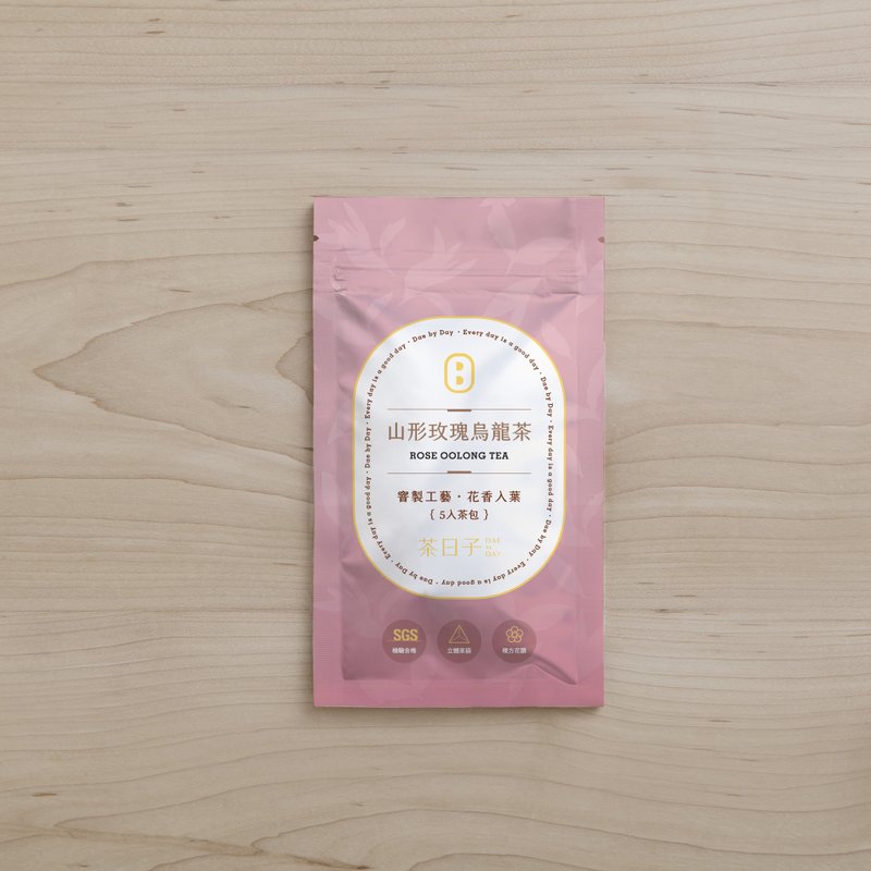 【茶包】Dae 010 | 山形玫瑰乌龙 随手包 (茶包 5 入/包) - 茶 - 新鲜食材 粉红色