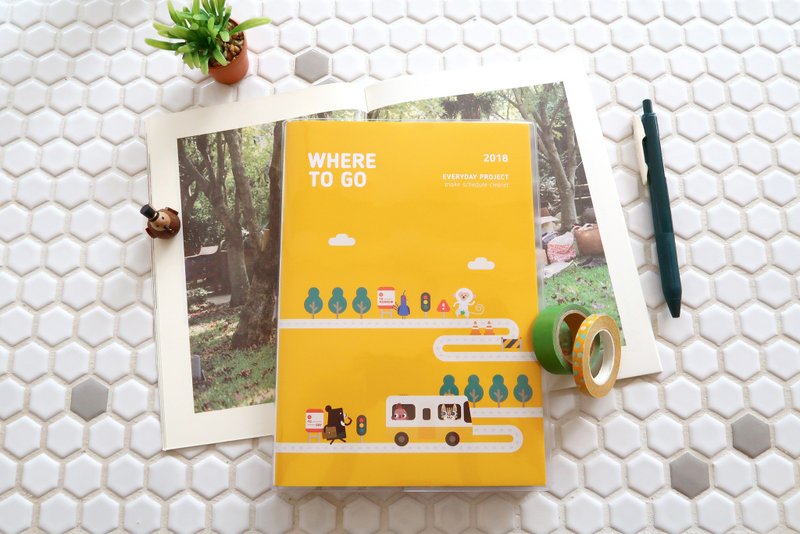 Dimanche x Taiwan Bar 2018 Where to go 每日项目志 - 黑啤下一站 - 笔记本/手帐 - 纸 多色