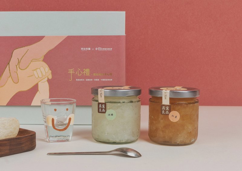 母亲节礼盒 双即食鲜炖燕窝 捧在手心礼 创世公益联名 养身首选 - 健康/养生 - 新鲜食材 红色