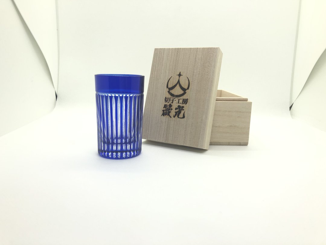 Bamboo forest shot glass - 玻璃杯 - 玻璃 蓝色