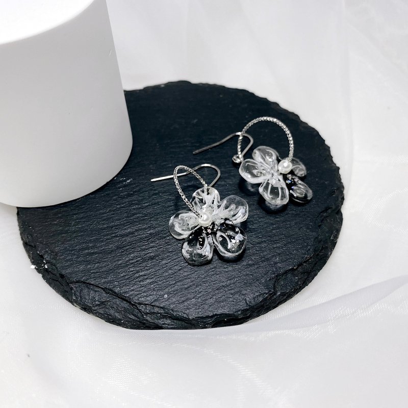 斗鱼 • 手工耳环 - 耳环/耳夹 - 树脂 