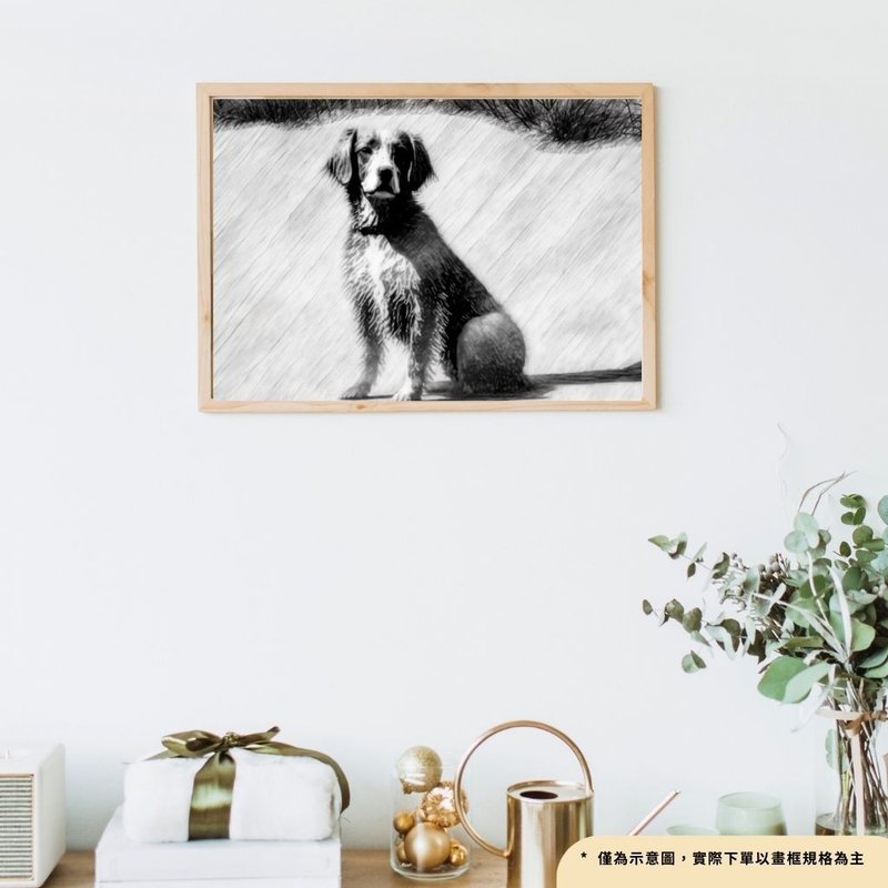 等待2   - 【 高清微喷油画系列 】 艺术挂画 | 书房挂画 - 海报/装饰画/版画 - 棉．麻 