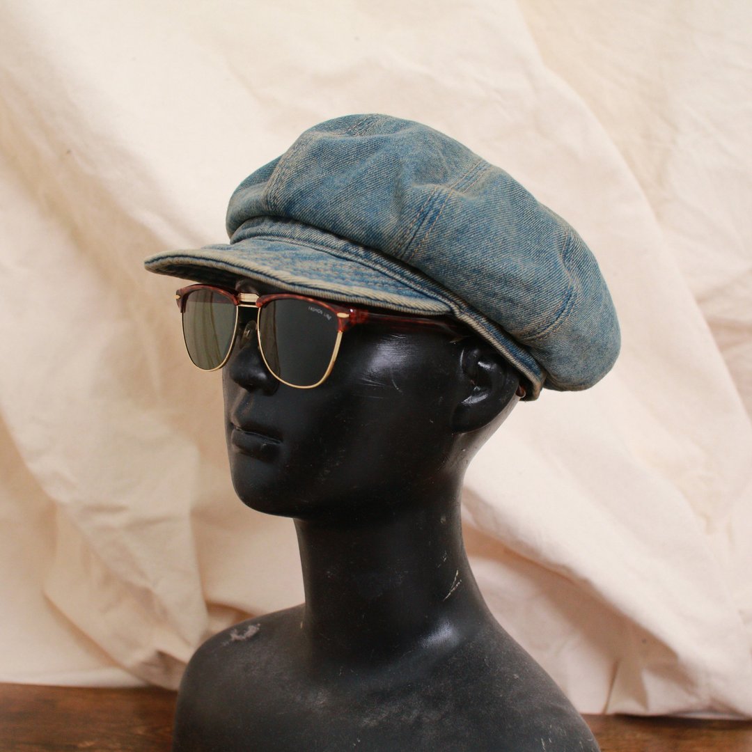 Back to Green:: 户外渔夫帽 复古单宁 d-10 vintage hat - 帽子 - 棉．麻 