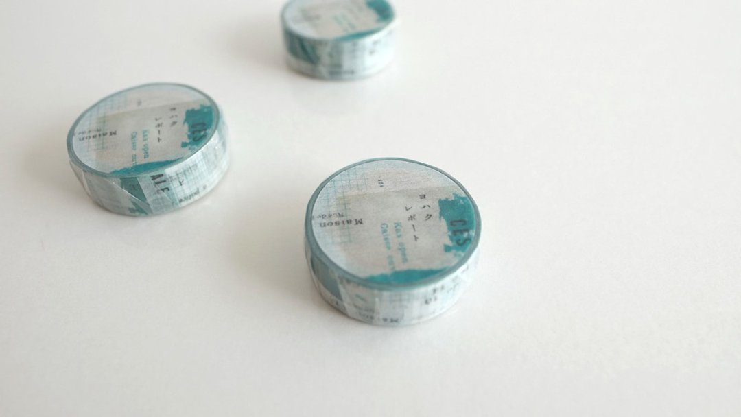 YOHAKU纸胶带 Y-057 手帐素材 手帐 手作  日本文具 - 纸胶带 - 纸 白色