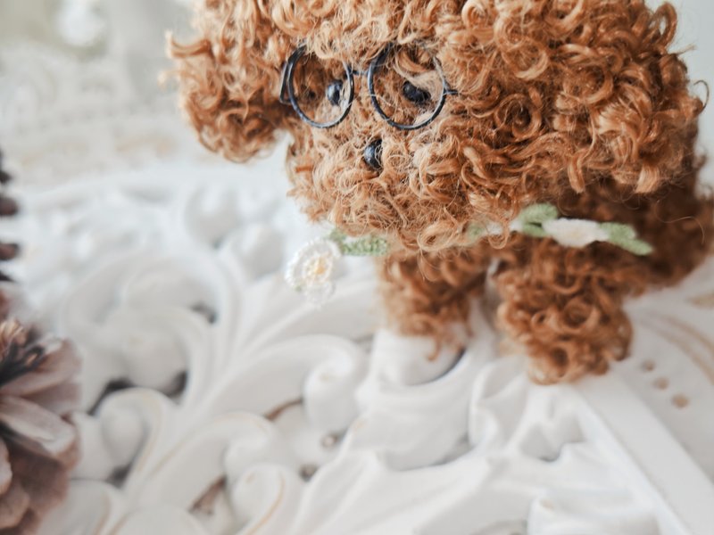 ||定制|| poodle || 手工泰迪 ||可制成吊饰或礼物||大尺寸 - 吊饰 - 其他人造纤维 