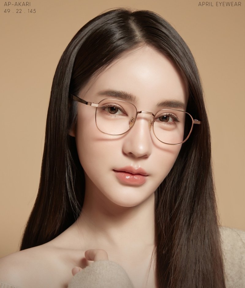 Square shape 高机能轻盈眼镜 S-curve 弹性设计 - 眼镜/眼镜框 - 其他材质 卡其色