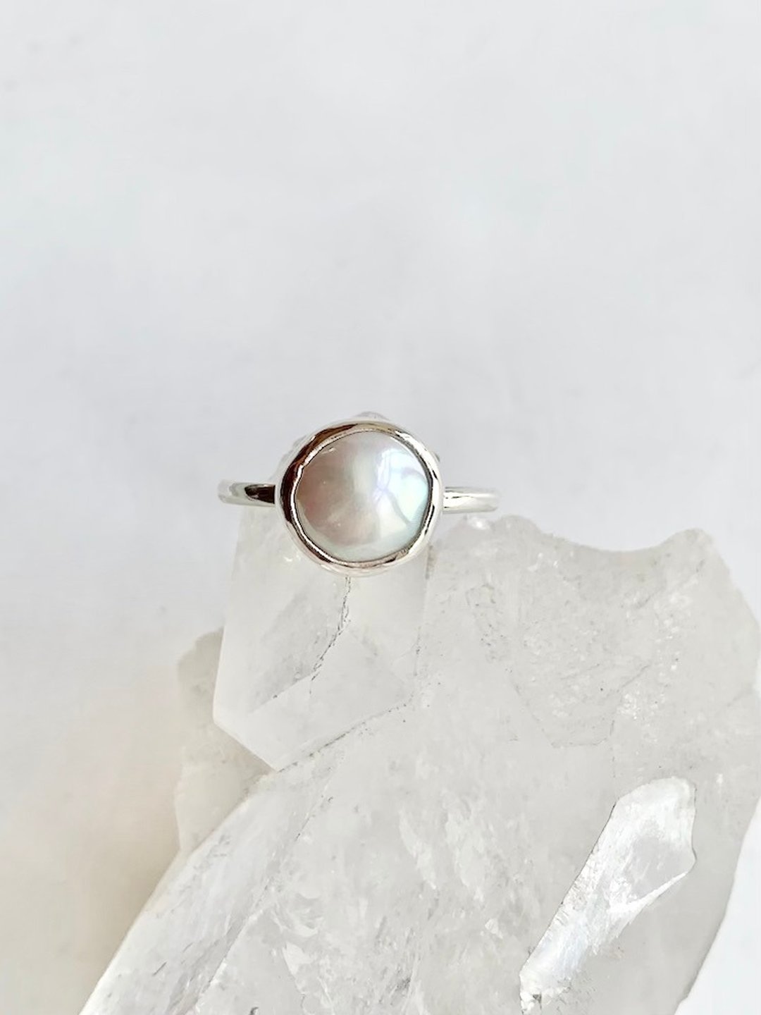 Pearl Ring No. 14 - 戒指 - 珍珠 白色