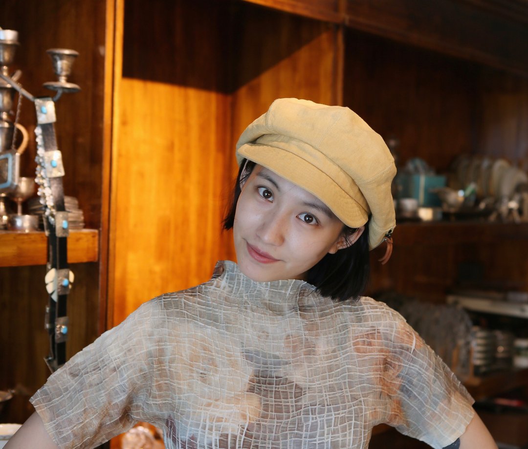 Vivienne Westwood 中古鸭舌帽子 - 其他 - 棉．麻 黄色