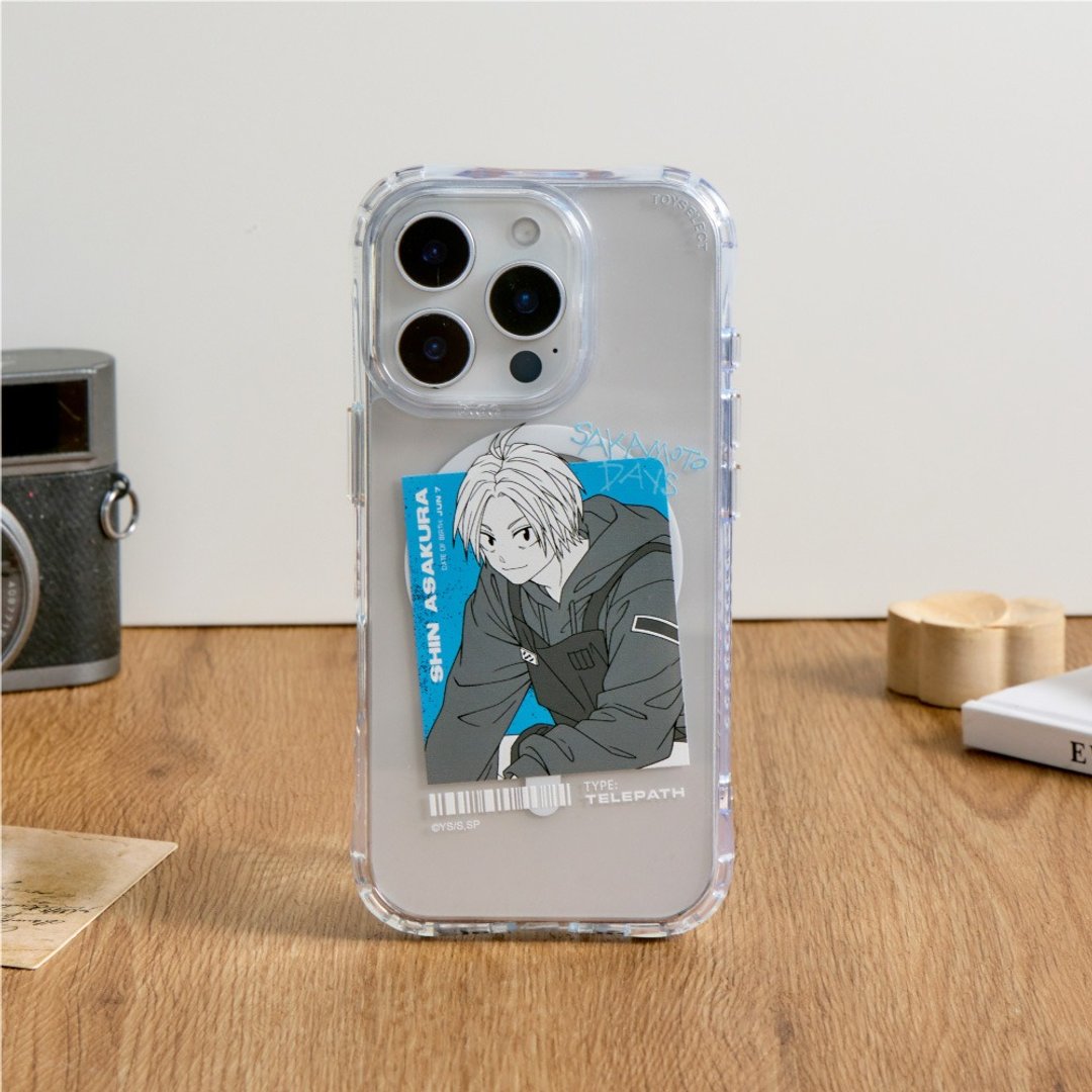 坂本日常朝仓新抗黄防摔MagSafe iPhone手机壳 - 手机壳/手机套 - 塑料 多色