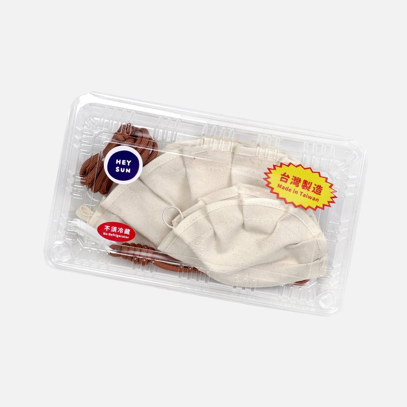 平凡的饺子组/煎饺+水饺零钱包 - 零钱包 - 其他材质 白色