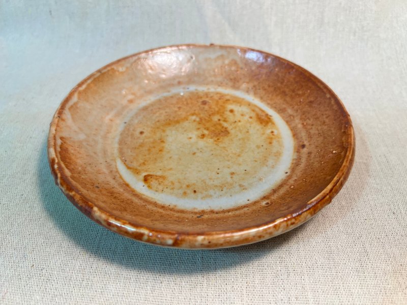 志野盘 - 盘子/餐盘/盘架 - 陶 橘色