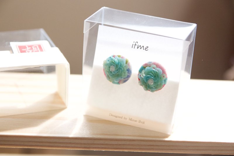 kurumi  earrinngs - 耳环/耳夹 - 其他材质 粉红色