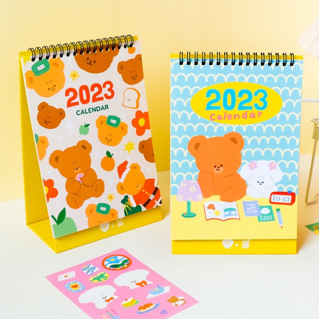 2023 Desk Calendar (Live Out Loud x Stickwithme4EV) - 年历/台历 - 纸 多色
