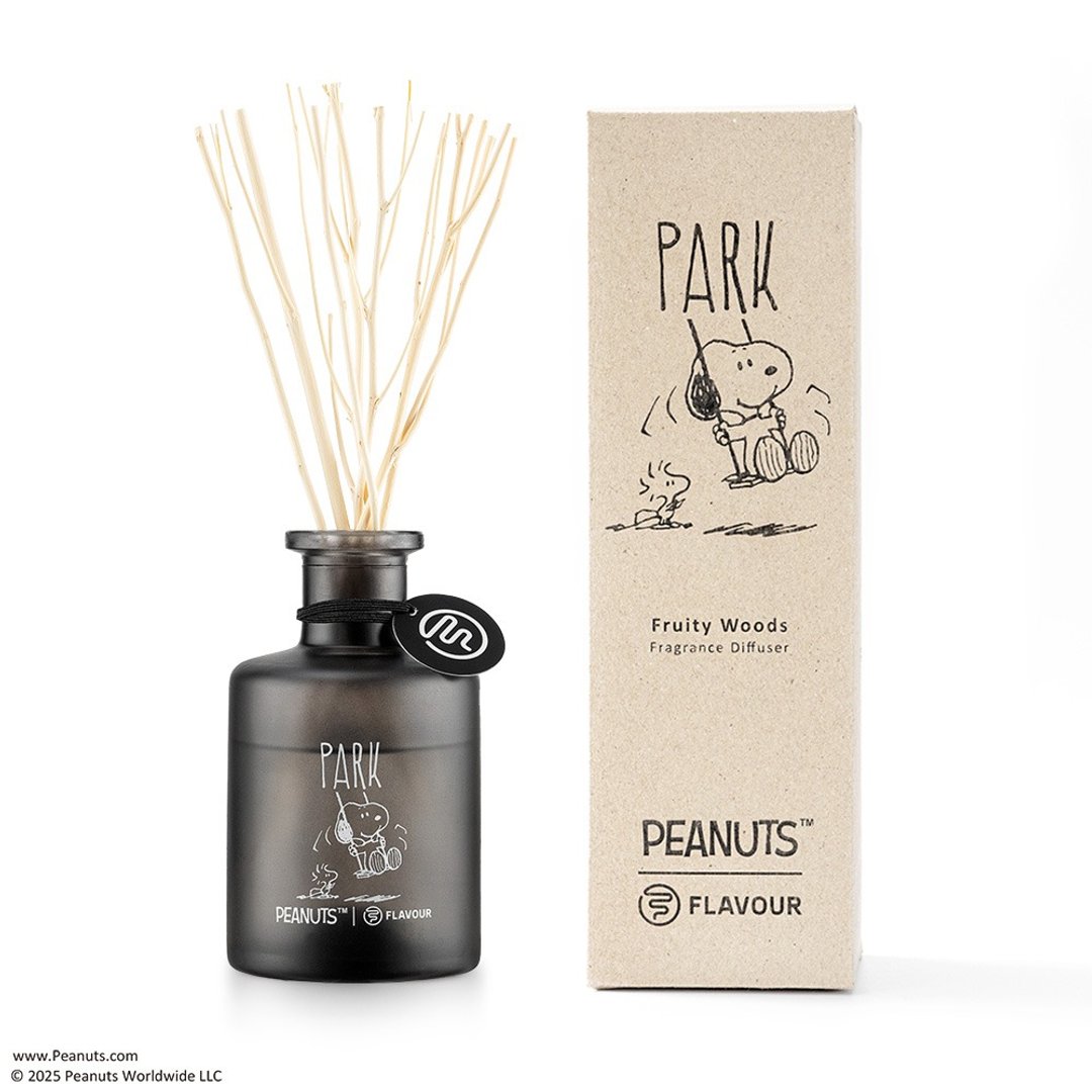 FLAVOUR x PEANUTS联名系列  PARK|香氛扩香|花果木质调 - 香薰/精油/线香 - 精油 黑色