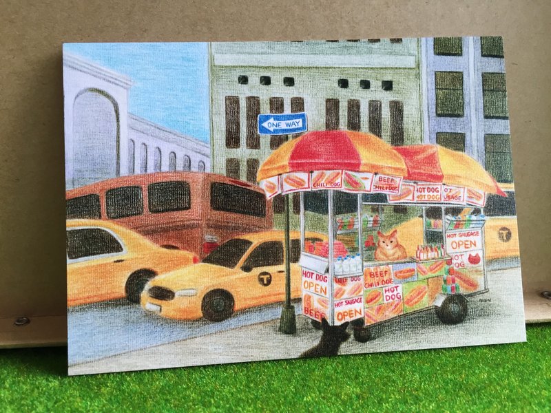 猫顾店 明信片 - 卡片/明信片 - 纸 