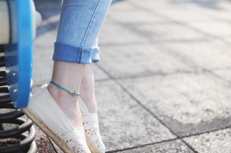 | No Blance | 订制 x 黄铜 x 蜡线 x 脚环 x 脚链 x 好做作 - 脚链/脚环 - 铜/黄铜 多色