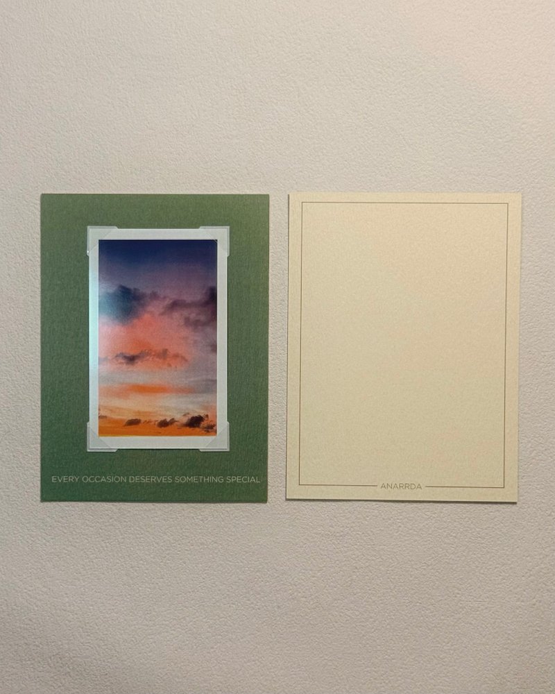 【加购专区】The Memory - 个人化照片心意卡一张 - 卡片/明信片 - 纸 多色