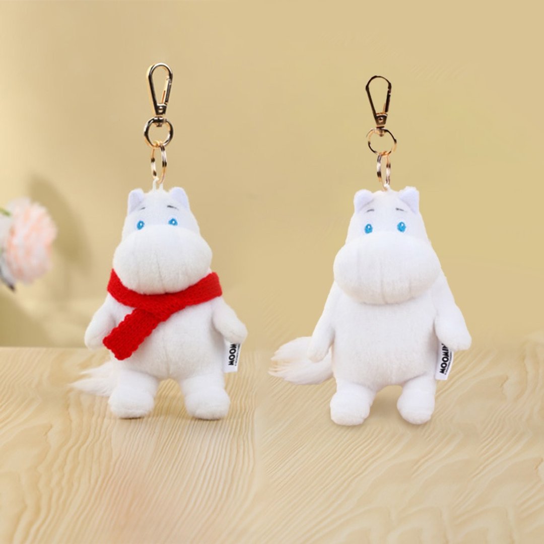 【MOOMINxVIPO】绒毛公仔 姆明吊饰 - 吊饰 - 棉．麻 
