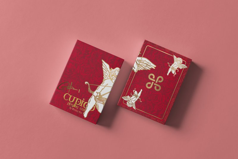 典藏版 Cupido Themed 扑克牌 X 阿泰 - 桌游/玩具 - 纸 红色