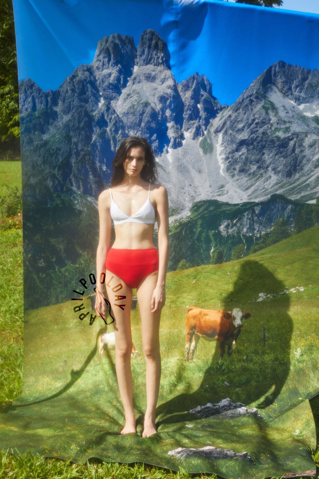 Aprilpoolday / YARRA LINGERIE SET B / White / S - 女士内衣裤 - 棉 