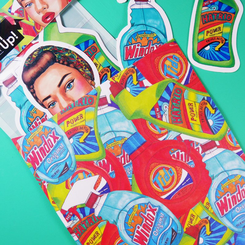 大扫除信封袋（中） - 信封/信纸 - 纸 红色