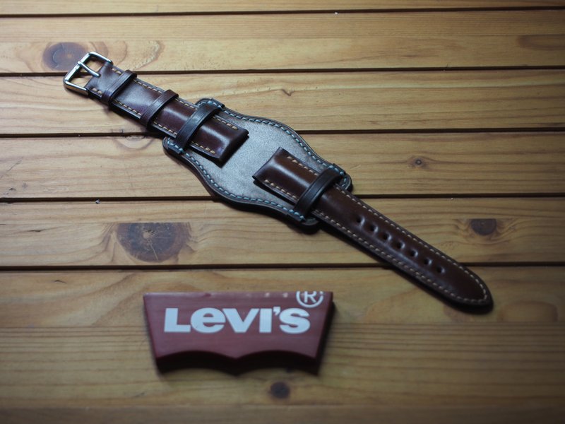 马臀皮表带丨根据手围表耳定制丨handmade - 表带 - 真皮 