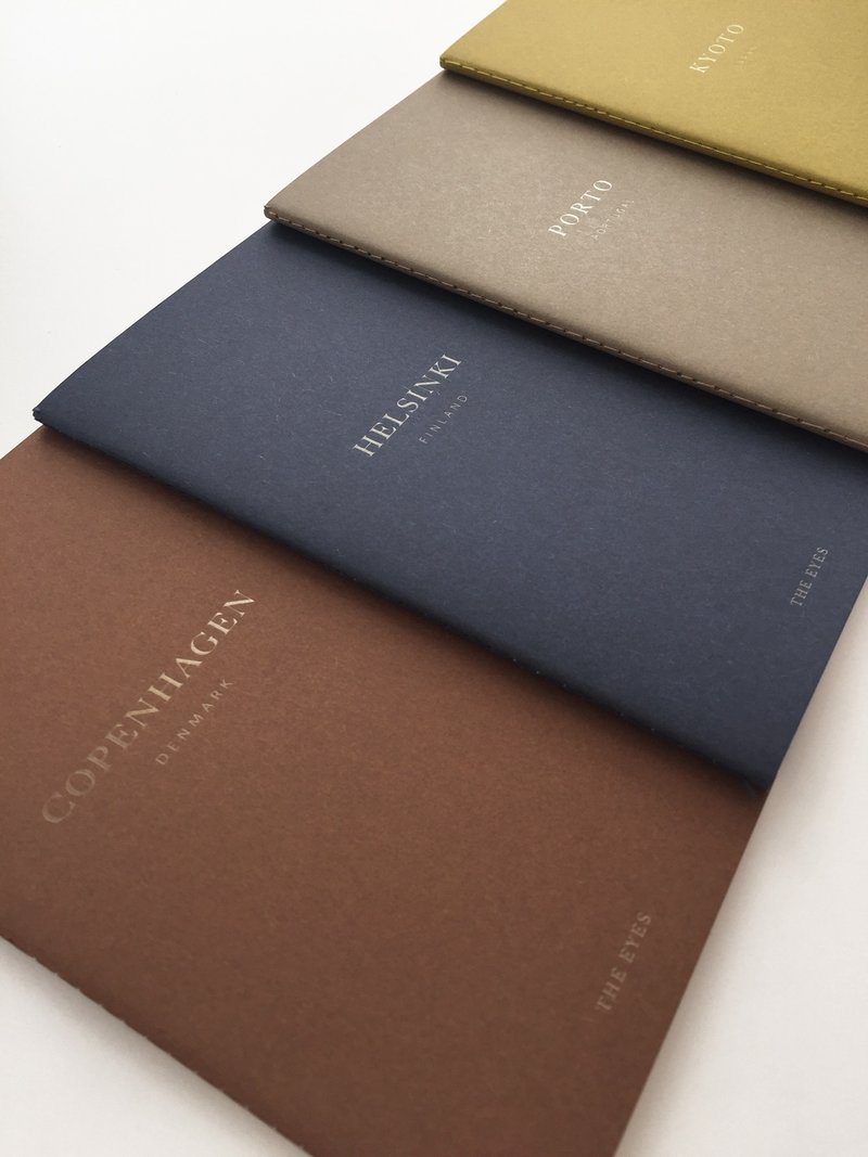 THE EYES - 城市导览书 x 随身手记本 | 4个城市走透透套组 - 刊物/书籍 - 纸 多色