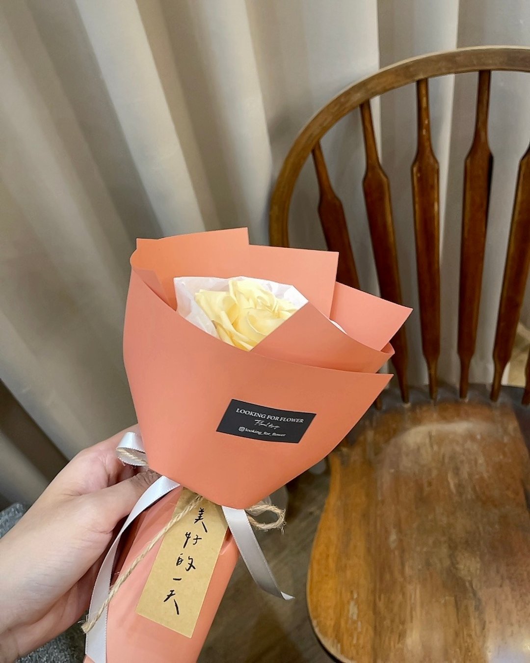 永生花束【杯子蛋糕】生日礼物 玫瑰花束 生日花束 永生花束 - 干燥花/捧花 - 植物．花 