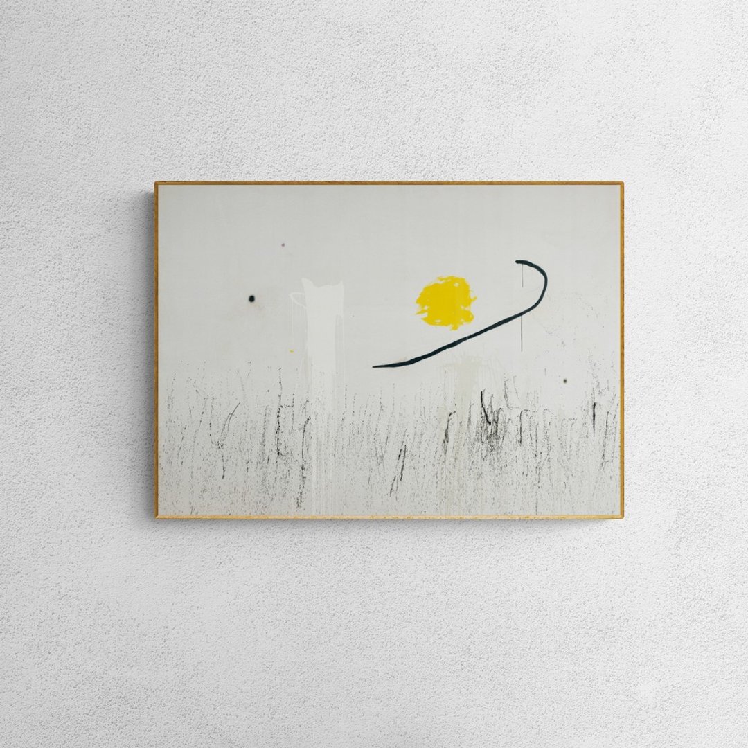 【艺术挂画】Joan Miro 米罗 | Hope of a Condemned Man III - 海报/装饰画/版画 - 纸 