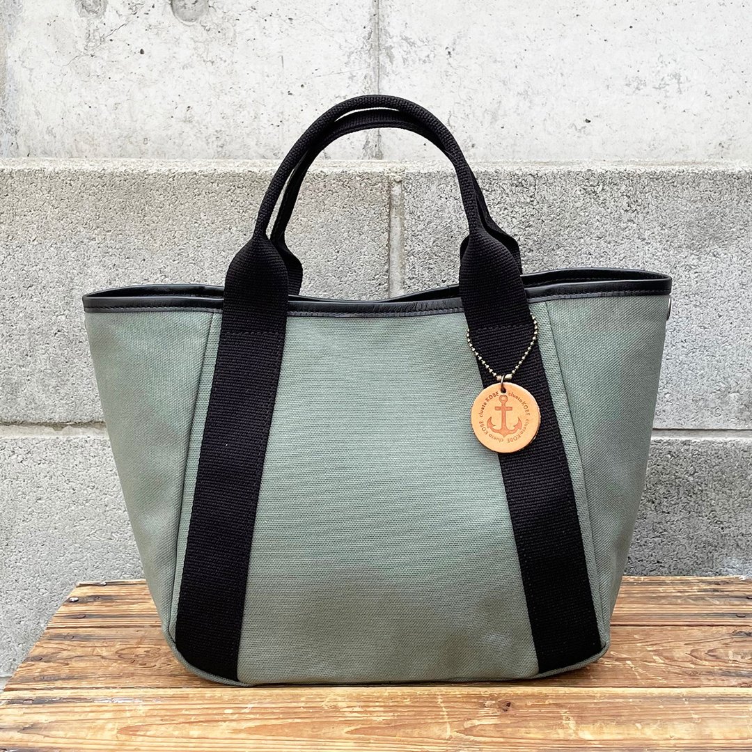 日常的 it bag S 芥末绿 - 手提包/手提袋 - 棉．麻 绿色
