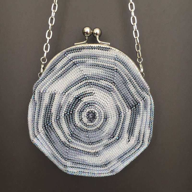 缎染彩线口金包 - 手提包/手提袋 - 其他材质 