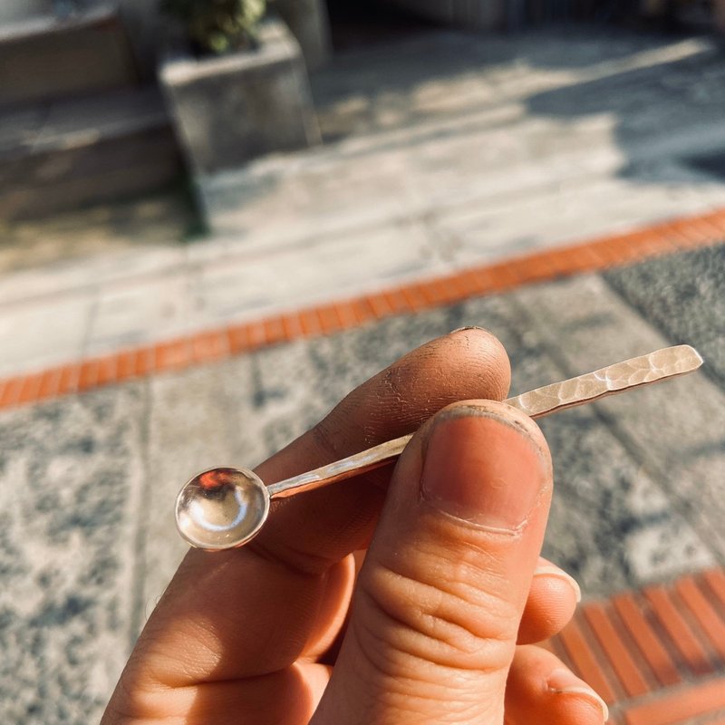 V50款-做不出一样的银作品-999纯银汤匙-御匠敲饰 - 其他 - 纯银 银色
