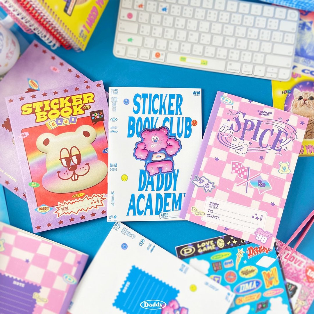 Sticker Book - 笔记本/手帐 - 纸 多色