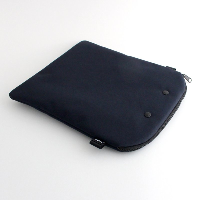 seto / creature bag / PC case / Bag in bag / Case A4 / Navy - 化妆包/杂物包 - 聚酯纤维 蓝色